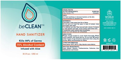 01b LBL_WA_BeClean Hand Sanitizer_250ml - 01b LBL WA BeClean Hand Sanitizer 250ml